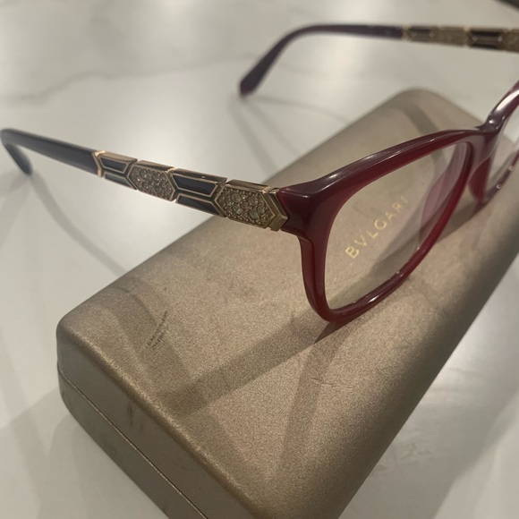 Bvlgari eyeglasses with crystals - Picture 6 of 10